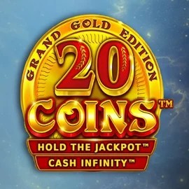 20 Coins Grand Gold Edition slot logo by Wazdan at Winplace Casino20 Coins Grand Gold Edition
