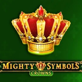 Official Slots logo: Mighty Symbols Crowns by Wazdan at Winplace Casino