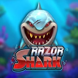 Razor Shark logo – Slots by Push Gaming at Winplace Casino