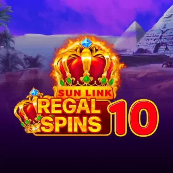 Regal Spins 10 slot logo by PatePlay at Winplace Casino