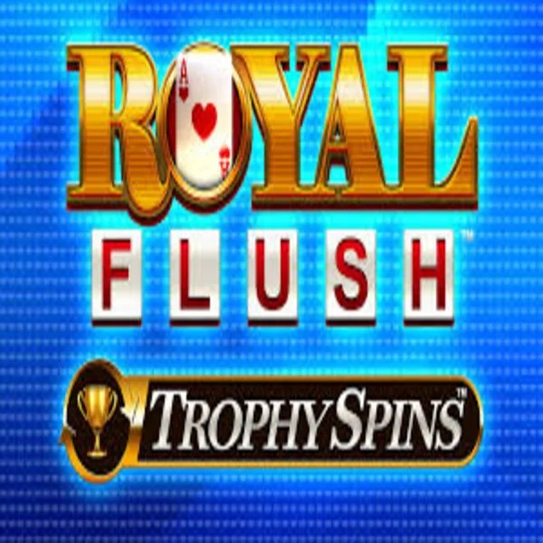 Royal Flush Trophy Spins online game logo by Greentube on win-place.co.nl